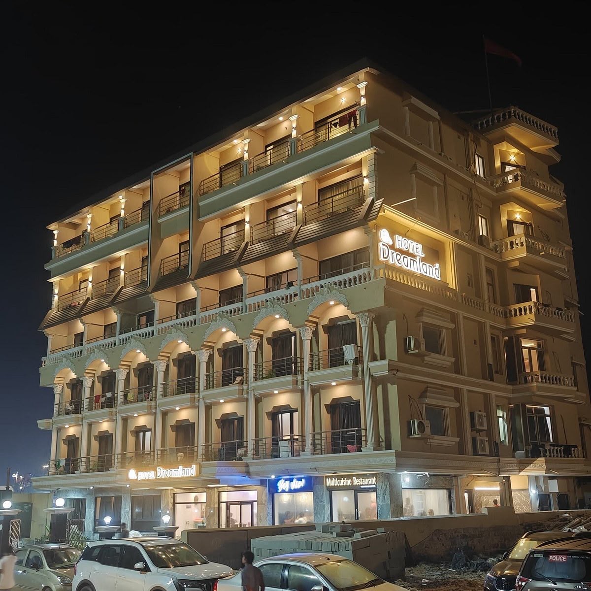 Illuminated Night View